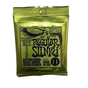 Regular Slinky Nickel Wound Electric Guitar Strings - 10-46 Gauge